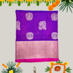 Venkatagiri-Pure-Silk-Whole-Saree-Design-and-Buttah-Blue-1-1.png Exquisite Venkatagiri Handloom Pure Silk Saree with Rich Zari Brocade